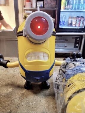 AMC Despicable Me 4 Mega Mel Popcorn Bucket - In Hand *** Lights Up ***
